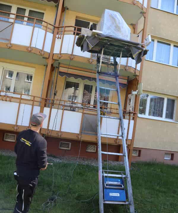 Fernumzug mit Möbellift Grevenbroich